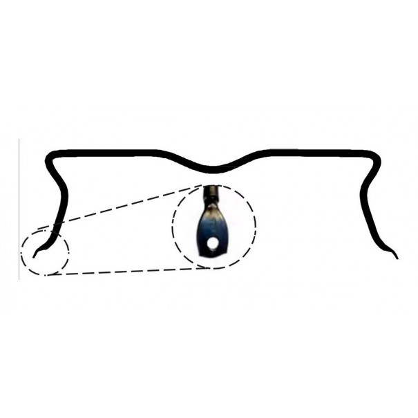 BARRA ESTABILIZADORA DELANTERO FIAT IDEA